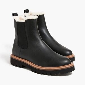 J.Crew Factory Lug-sole Chelsea Boot Size 8.5